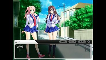 Aika chooses to have some fun with Hiroko instead of school. Smutty Lesbian Hentai Vore Project