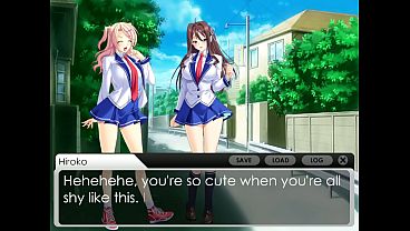 Aika goes to school and meets a friend. Smutty Lesbian Hentai Vore Project