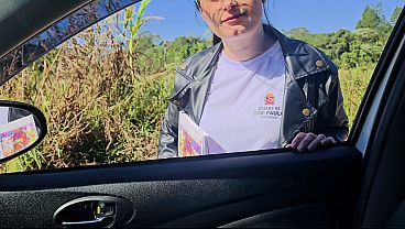 Aluna Pegou Carona com o Professor!