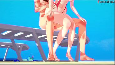 Burnice Bikini sex on the beach – Zenless Zone Zero | Full & Pov version on Sheer & PTRN: Fantasyking3