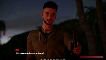 Dominos Beach 12 – Riley’s Blindfold Massage on John With Rebels