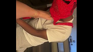 Femdom Footworship Ends in Slave Getting a Handjob
