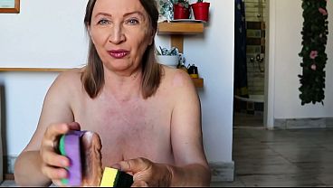 From Mess to Bliss: Granny MariaOld’s Dick Cleaning Skills