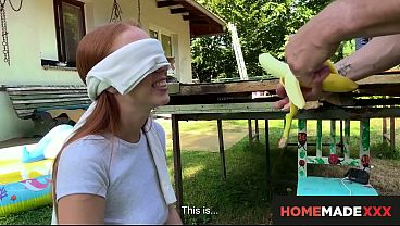 Homemade XXX – Redhead Russian Girl Outdoor Sex Fun