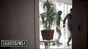 Hot Maid Double Penetrated by Two Burglars