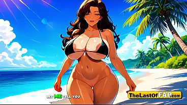 I Asked The Lifeguard For Sunscreen. He Fucked Me On The Sand Instead – AI ANIMATION