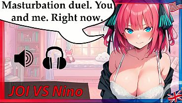 I couldn’t hold back, I came quickly to this hentai JOI, english voice.