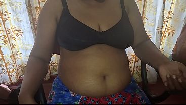 Indian maid with pantie and bra