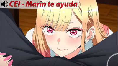 Kitagawa necesita sacarte semen y que después lo tomes todo. CEI con voz española.