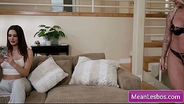 MeanLesbos.com brings you: Ella Reese & Taylor Wild – Girls Craving Analingus | Lesbian HD