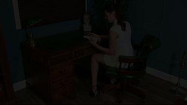 office pervert worship our feet
