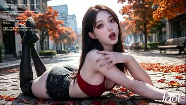 She gave me a blowjob on a dare, and her pretty Korean face looked so beautiful as I came on it.[AI]