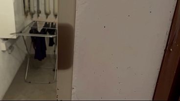 STRANGER caught & GROPED me in the basement & i JERKED him off