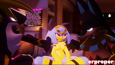 VRChat Anubis & Orserk Tag-Team Sekhmet Palworld