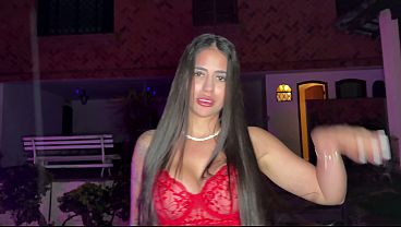 Wild Fuck And MouthCum In The Rain With Hottest Brazilian Gih Ribeiro!!!!!